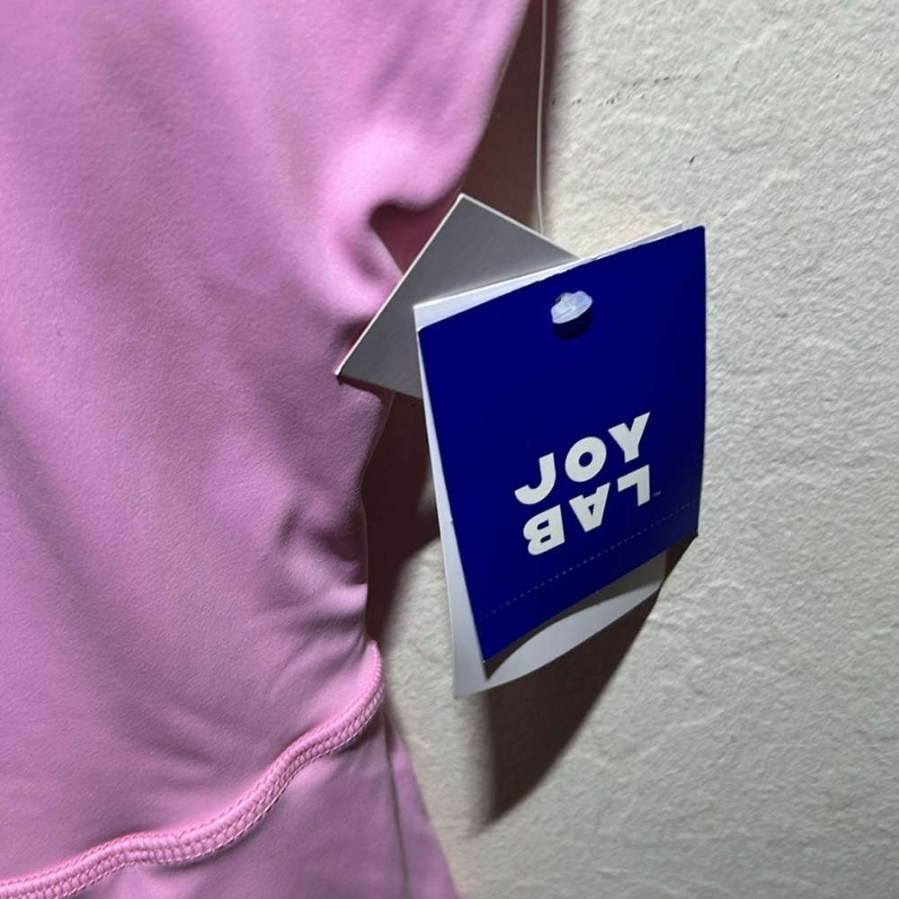 JoyLab Women's Scallop Detail Active Dress Light Pink Size XS NWT - Picture 10 of 10